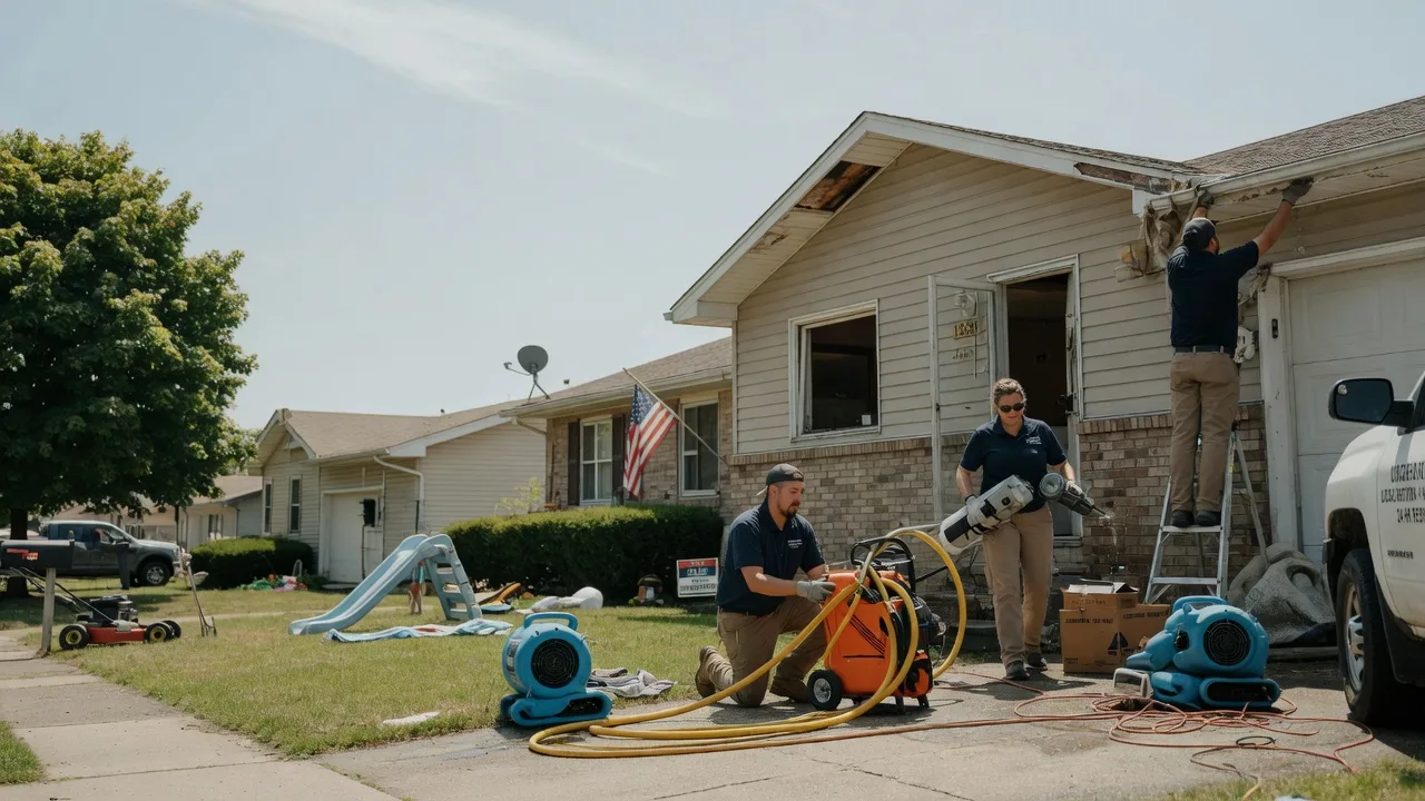 Water Damage Restoration in Green Valley, IL near me
